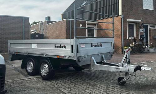 Hele nette aanhanger geremd  met kenteken, Auto diversen, Aanhangers en Bagagewagens, Zo goed als nieuw, Ophalen of Verzenden