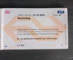 Keuzedag voor Voordeelurenabonnement 60+ geldig tot 31-12-25, Tickets en Kaartjes, Eén persoon, Trein, Algemeen kaartje