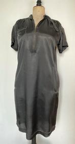 HUMANOID maat M 38 40 maxi blouse jurk glans glitter zwart, Kleding | Dames, Maat 38/40 (M), Humanoid, Zwart, Ophalen of Verzenden