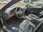 BMW 5-serie Touring 525i AUTOMAAT/leer/AIRCO/cruise, Auto's, Achterwielaandrijving, Traction-control, Zwart, 10 km/l