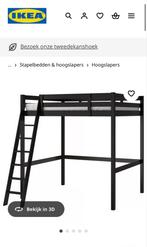 Hoogslaper 2-persoons, Huis en Inrichting, Slaapkamer | Stapelbedden en Hoogslapers, Ophalen, Eenpersoons, Zo goed als nieuw, 90 cm