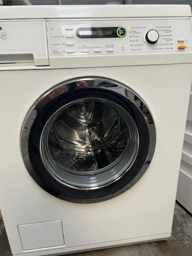8 kilo Miele wasmachine W5873 edition111met garantie, Witgoed en Apparatuur, Wasmachines, Zo goed als nieuw, Voorlader, 8 tot 10 kg
