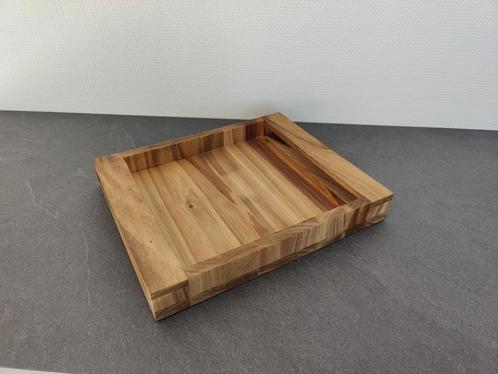 Luxe walnoot dienblad – handgemaakt uit Amerikaans notenhout, Huis en Inrichting, Woonaccessoires | Dienbladen, Nieuw, Hout, Rechthoekig