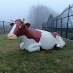 Mooie liggende levensgrote koe, Ophalen