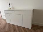 VIHALS Buffetkast, wit, 140x37x75 cm, Huis en Inrichting, Kasten | Buffetkasten, Ophalen, Gebruikt, 100 tot 150 cm, Overige materialen