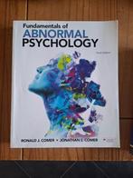 Fundamentals of abnormal psychology 10th edition, Verzenden, Gelezen, WO