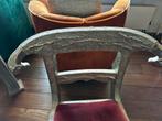 4 x zeer unieke en originele handgemaakte stoelen €250,00, Ophalen