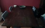 Eettafel, Huis en Inrichting, Tafels | Eettafels, Ophalen, Gebruikt, Rechthoekig, 50 tot 100 cm