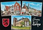 Ansichtkaart	Zierikzee	3-luik, Verzamelen, Ansichtkaarten | Nederland, Verzenden, 1980 tot heden, Gelopen, Zeeland