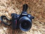 Nikon D100 met 18-55mm lens, Audio, Tv en Foto, Fotocamera's Digitaal, Ophalen, Zo goed als nieuw, Spiegelreflex, Nikon