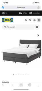 Springbox Ikea Dunvik 160*200 - no mattress, Huis en Inrichting, Ophalen, Tweepersoons, Zo goed als nieuw, 200 cm
