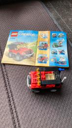 Lego 31040 creator auto, mist grijs dakhek, Ophalen of Verzenden, Zo goed als nieuw