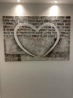 Schilderij hart, Antiek en Kunst, Kunst | Schilderijen | Abstract, Ophalen