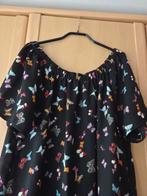Vlinder Blouse / Tuniek, Kleding | Dames, Zwart, Maat 46/48 (XL) of groter, Ophalen of Verzenden, Zo goed als nieuw