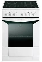 Indesit elektrische fornuis, Witgoed en Apparatuur, Zo goed als nieuw, 85 tot 90 cm, Elektrisch, 4 kookzones
