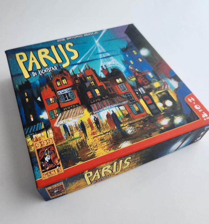 Parijs de Lichtstad Bordspel, Hobby en Vrije tijd, Gezelschapsspellen | Bordspellen, Zo goed als nieuw, Ophalen of Verzenden
