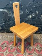 Schattige vintage Oisterwijk kinderkrukje eiken charmant, Ophalen of Verzenden, Gebruikt, Hout
