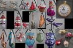 26 gekleurde kerstballen / ornamenten / figuren, Diversen, Kerst, Ophalen of Verzenden, Zo goed als nieuw