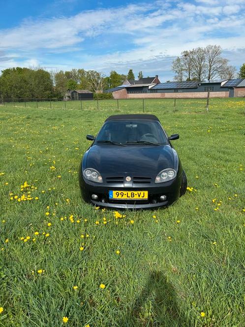 MG TF 1.8 I 135 2002 Zwart, Auto's, MG, Particulier, TF, Benzine, E, Cabriolet, Handgeschakeld, Origineel Nederlands, Zwart, Achterwielaandrijving
