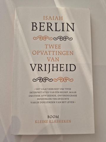 Isaiah Berlin. Twee opvattingen van vrijheid beschikbaar voor biedingen