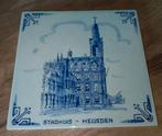 Vintage Tegel stadhuis Heusden, Ophalen of Verzenden