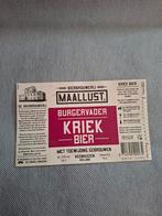Zeldzaam Maallust Etiket - Uniek!, Ophalen of Verzenden, Nieuw, Overige typen, Overige merken