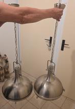 Twee industrie hanglampen, Ophalen, Zo goed als nieuw, Minder dan 50 cm