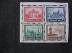 Duitse Rijk serie 446-449 Postfris in blokje van 4., Postzegels en Munten, Postzegels | Europa | Duitsland, Overige periodes, Ophalen of Verzenden