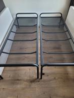Avek dubbel divan logeerbed, Huis en Inrichting, Ophalen, Eenpersoons, Zo goed als nieuw, 200 cm