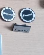 Sansui letterlogo's metaal, Verzenden, Zo goed als nieuw, Losse componenten