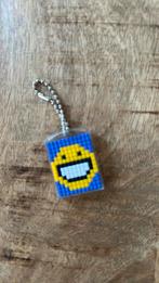 Pixel Art Smiley Sleutelhanger, Ophalen of Verzenden, Zo goed als nieuw, Knuffel of Figuurtje