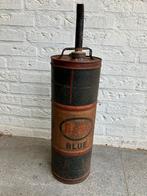 Esso Blue olieblik oud jaren 60 oliekan met tuit 10 liter, Verzamelen, Gebruikt, Ophalen of Verzenden