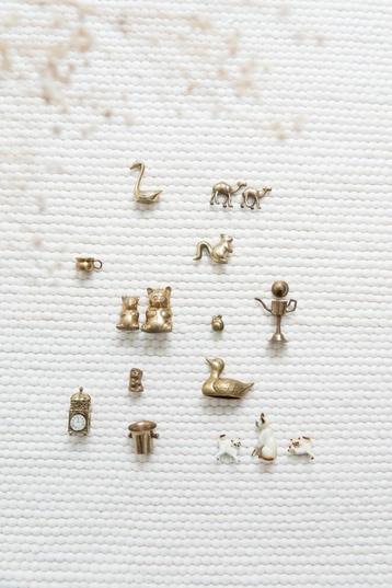 Letterbak miniaturen messing beschikbaar voor biedingen
