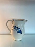 Oude melkkan De Driehoek Huizen - Blauw/Roomwit, Antiek en Kunst, Antiek | Keramiek en Aardewerk, Ophalen of Verzenden