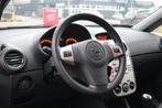 Opel Corsa 1.2-16V Enjoy | Airco | Cruise | Radio CD, Voorwielaandrijving, Stof, Gebruikt, Zwart