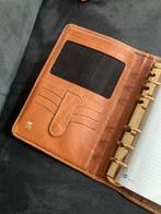 Braun Buffel Lederen Agenda Vintage Kantooraccessoire Bruin, Ophalen of Verzenden