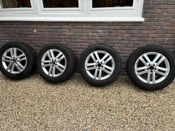 Winterbanden + Velgen Mercedes GL en GLS 265/55 R19 H, Auto-onderdelen, Banden en Velgen, Banden en Velgen, Winterbanden, 19 inch