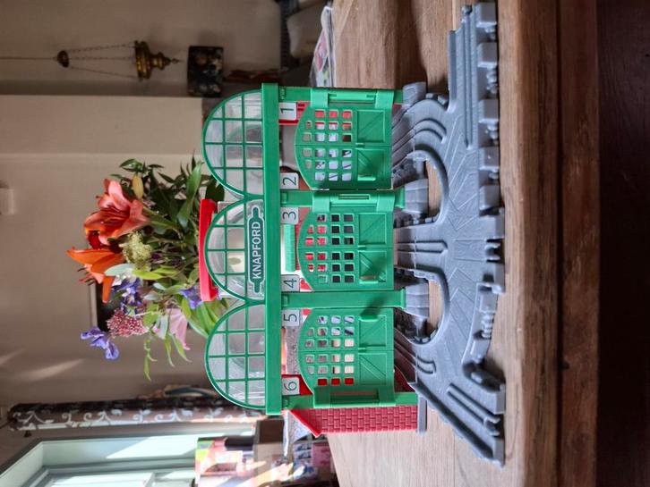 Knapford Station - Thomas de trein set - Fisher-Price, Kinderen en Baby's, Speelgoed | Thomas de Trein, Zo goed als nieuw, Ophalen