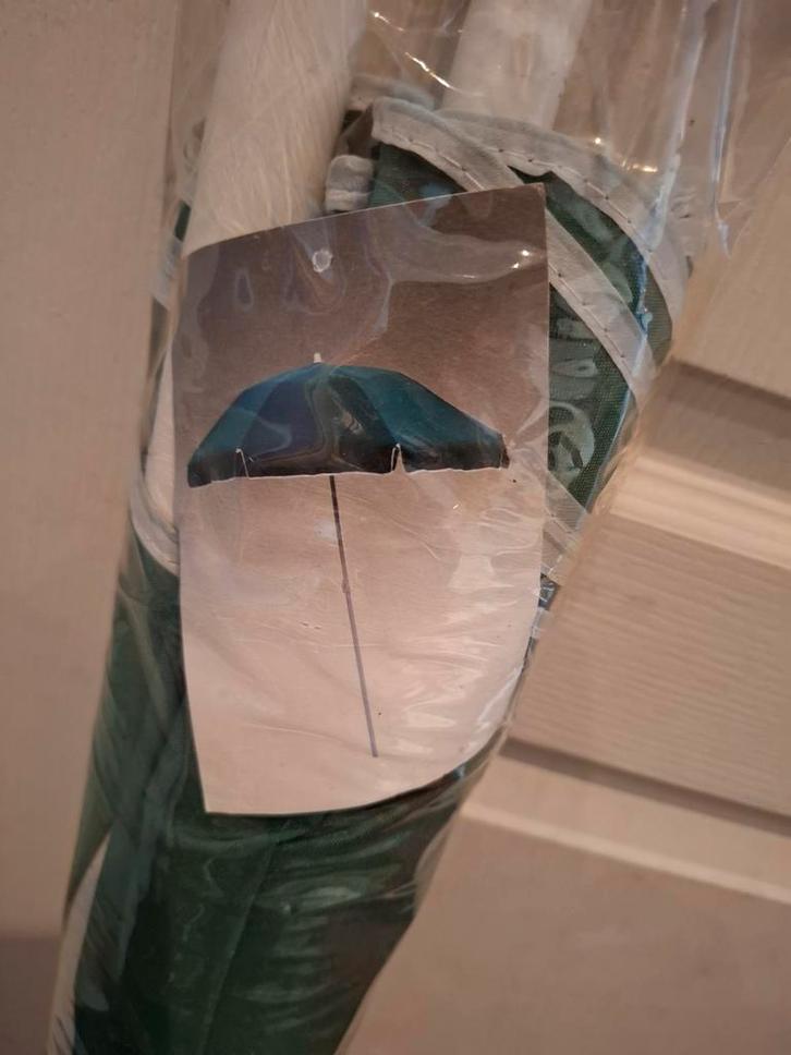 Sunwave Parasol met Grondboor - Stevig!, Tuin en Terras, Parasols, Nieuw, Stokparasol, 1 tot 2 meter, Kantelbaar, Ophalen