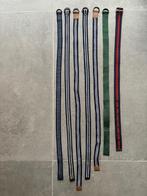 7 Polyester kinderriemen in verschillende lengtes, Ophalen of Verzenden, Gebruikt, Jongen