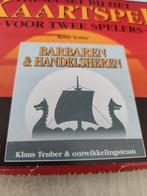 Kolonisten Kaartspel: uitbreiding Barbaren & Handelsheren, Klaus Teuber, Gebruikt, Een of twee spelers, Ophalen of Verzenden