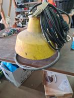 Vintage bouwlamp, Ophalen of Verzenden, Gebruikt, Minder dan 50 watt, Lamp