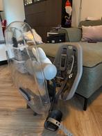 Yepp voorzitje met windscherm, Fietsen en Brommers, Fietsaccessoires | Fietsstoeltjes, Ophalen, Gebruikt