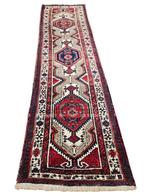 Handgeknoopt Perzisch wol Sarab tapijt loper runner 94x327cm, Persian Perzisch vintage oosters hype, Crème, 200 cm of meer, Zo goed als nieuw