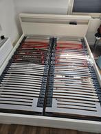 2 Elektrische Lattenbodems Verstelbaar 80/200, Ophalen, Verstelbaar, Eenpersoons, Bruin