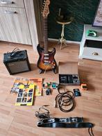 Fender squier ibanez 15watt versterker en veel meer extras, Muziek en Instrumenten, Snaarinstrumenten | Gitaren | Elektrisch, Ophalen