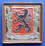 Porceleyne Fles cloisonne tegel Wapen Zierikzee (F55-25), Ophalen of Verzenden