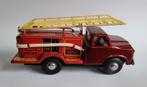 brandweerwagen van blik MF163 met frictie. Als nieuw, Ophalen of Verzenden, Zo goed als nieuw