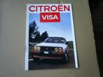 Citroen Visa 9 / 1986 24 pag., Citroën, Zo goed als nieuw, Verzenden