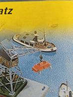 Loodsboot h0 met waterfolie, Ophalen of Verzenden, Nieuw, Overige merken